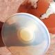 Old vase in real opaline from Italy, painted by hand.