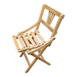 Small folding wooden child's chair, 1950s