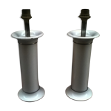 Deux pieds de lampe de salon