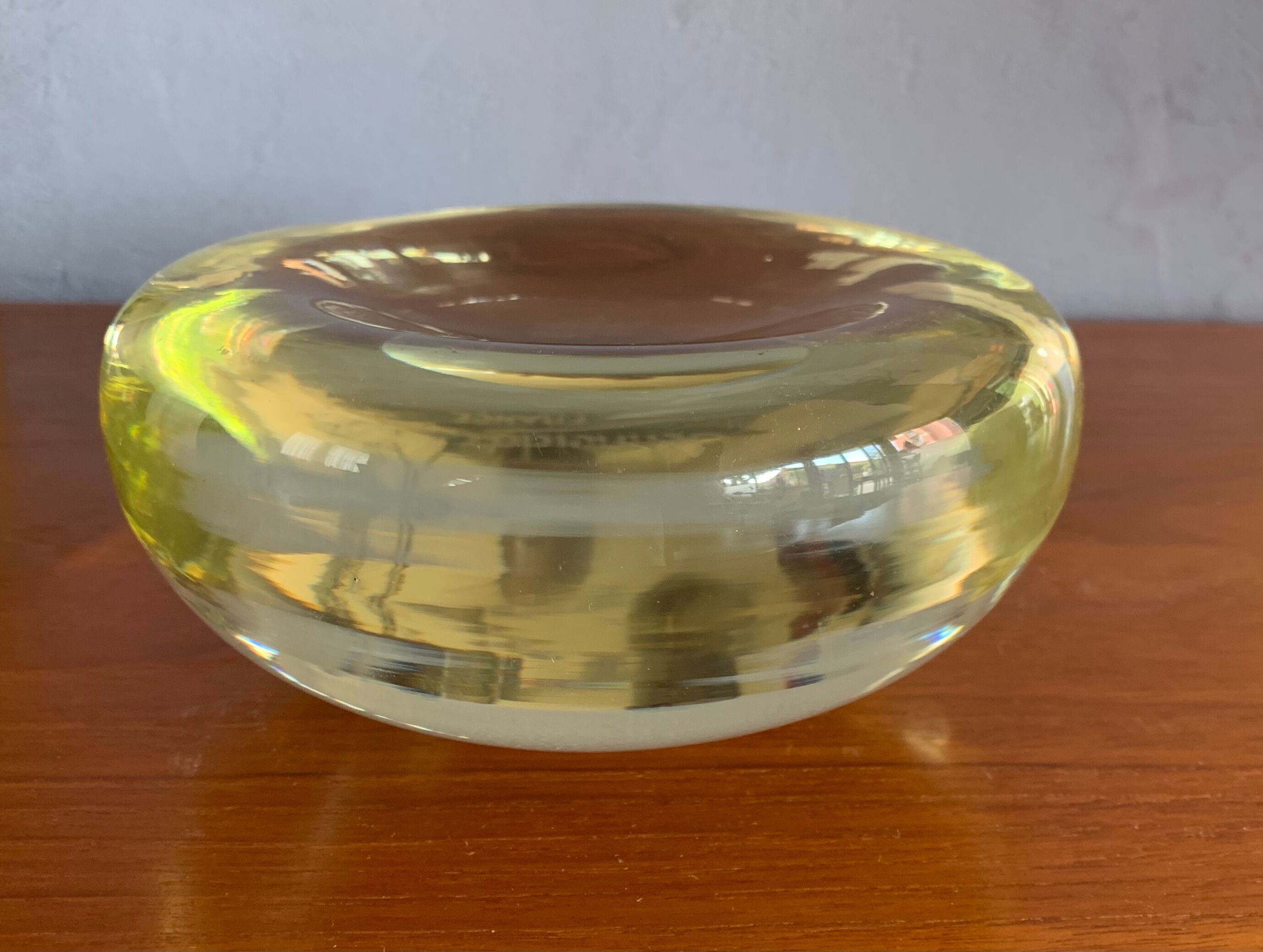 Empty very thick glass pockets Charles Schneider