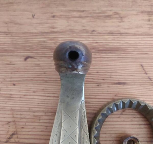 Pied de Lampe cobra bronze