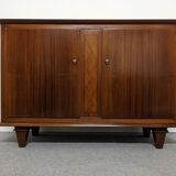 Art Deco style rosewood and sycamore sideboard circa 1950