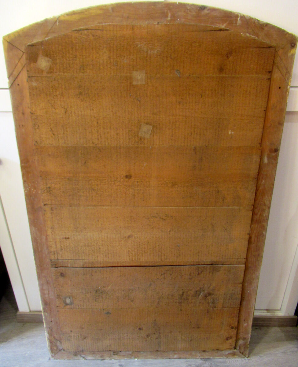 Mirror restoration, gilded