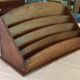 Old mail rack letter holder