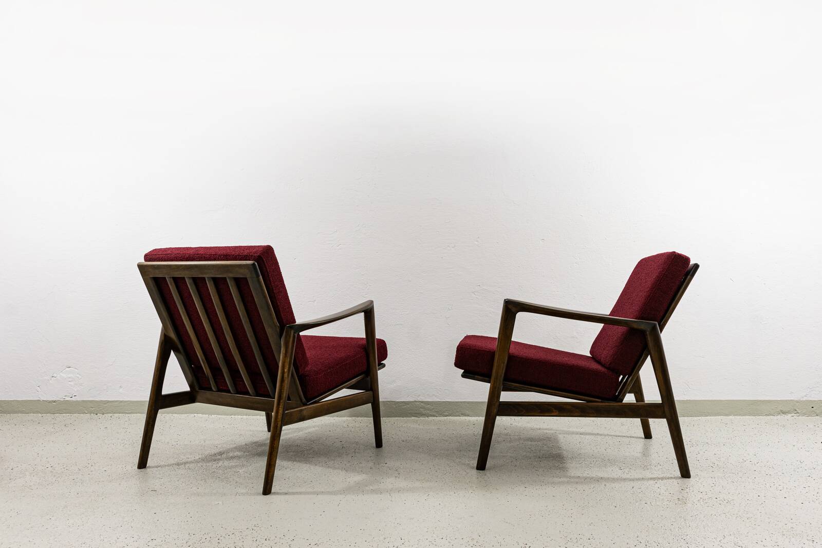 Chaises vintage, Type 300-139, SFM, Pologne, années 1960, ensemble de 2
