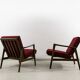 Chaises vintage, Type 300-139, SFM, Pologne, années 1960, ensemble de 2