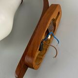 60s 70s lamp teak light wall lamp Uno & Östen Kristiansson Luxus 60s