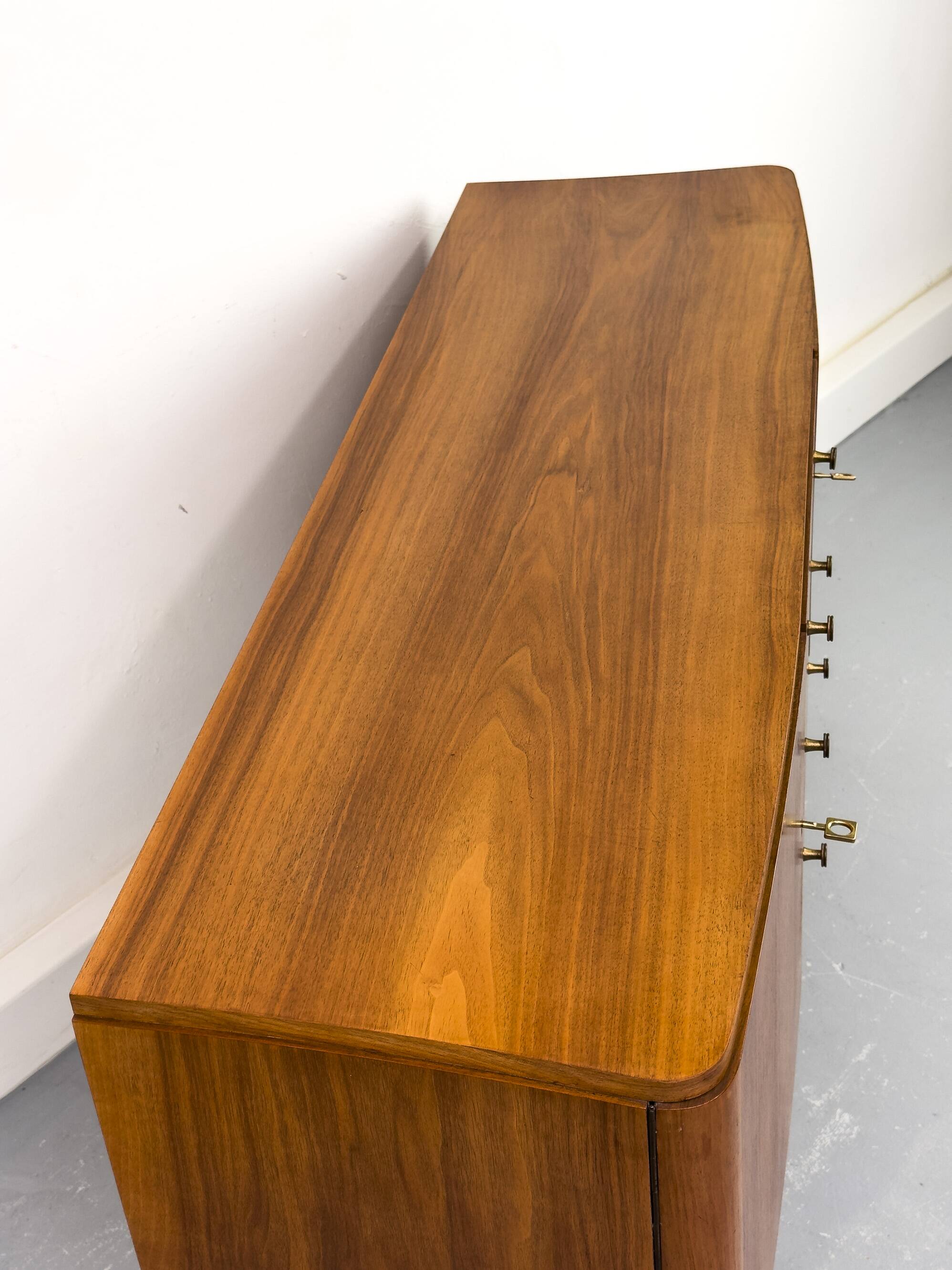 Mid-Century Sideboard in Walnut, 1950s