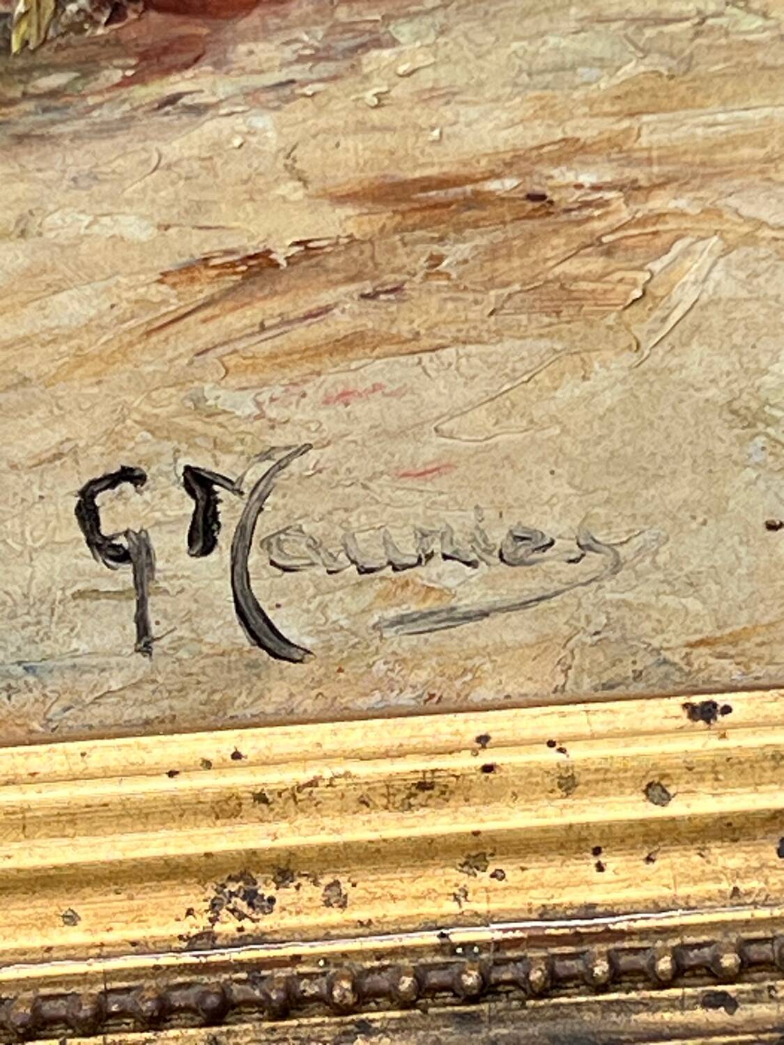 Oil on canvas 19th century