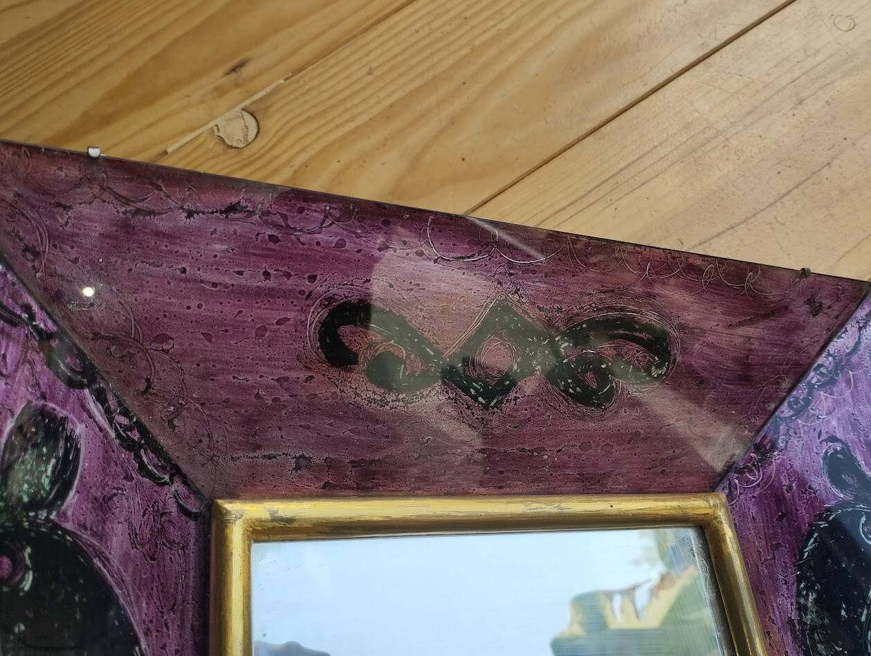Artist's Mirror "Prestige Collection" – Lydie Eyraud, circa 1990/2000
