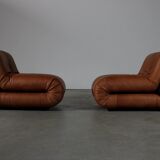 Pagru lounge chairs by Claudio Vagnoni for 1p - Italy 1970s