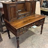 Late 19th century walnut desk