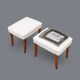Set of stools, 1950s
