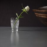 Baccarat crystal cup Model Rohan Art Deco style.