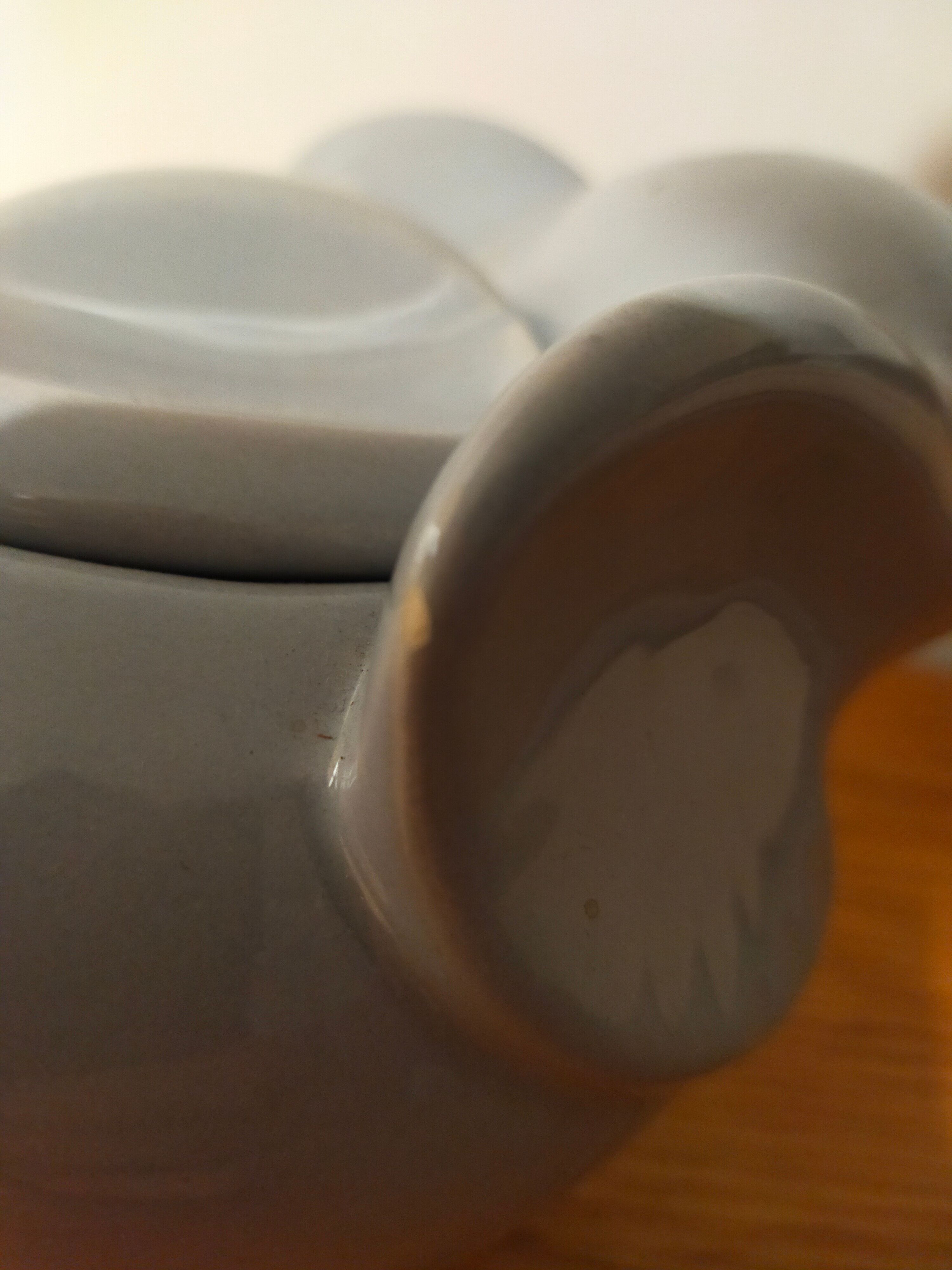 Vintage Elephant teapot in gray ceramic