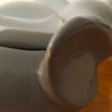 Vintage Elephant teapot in gray ceramic