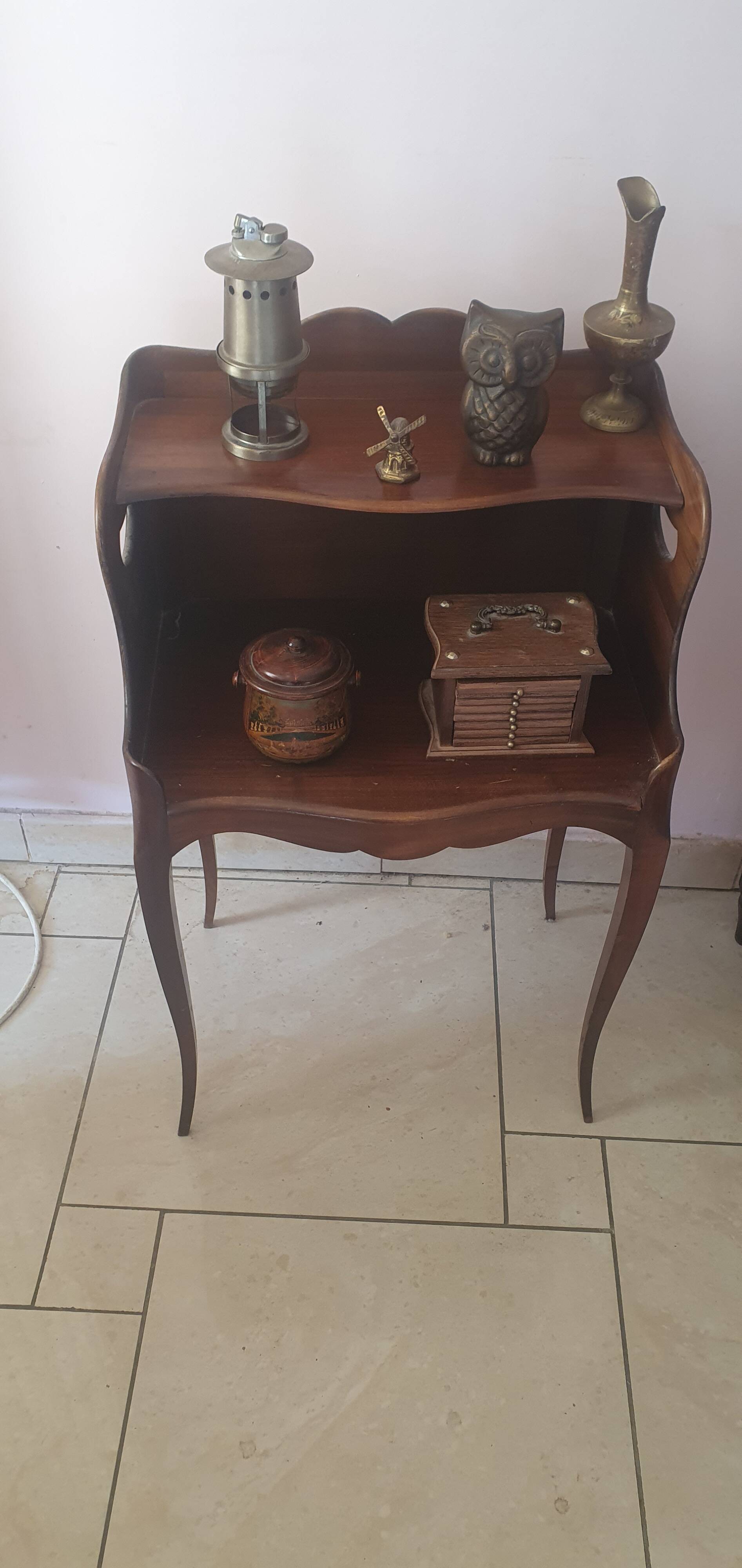 Mahogany side table