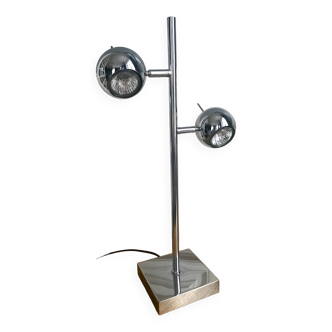 Eyeball metal table lamp