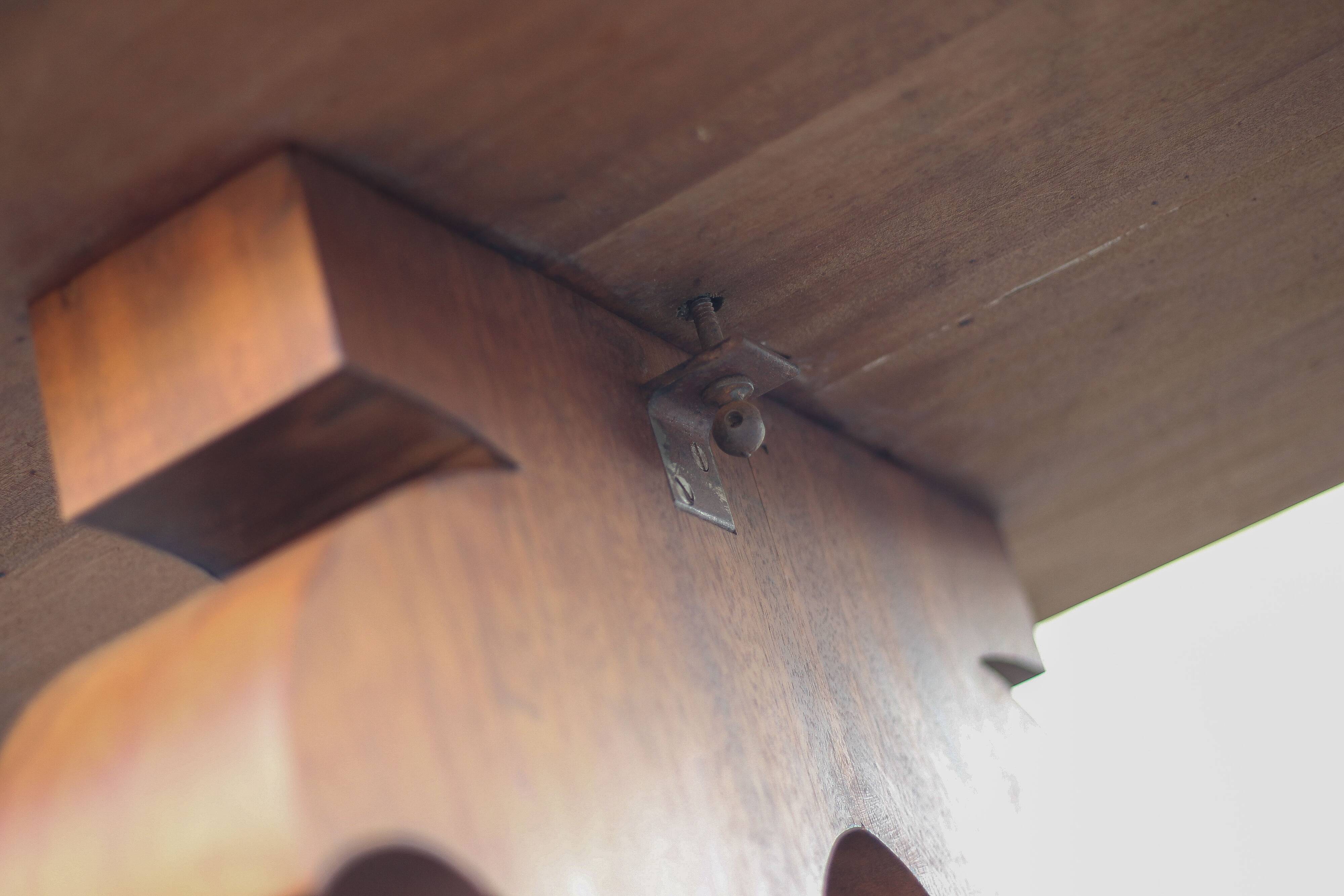 Large wooden table with carved legs, handcrafted table, solid wood table, living room table, table