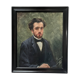 French School of the 19th Century, Portrait of a Young Man, 1891 Oil on Canvas