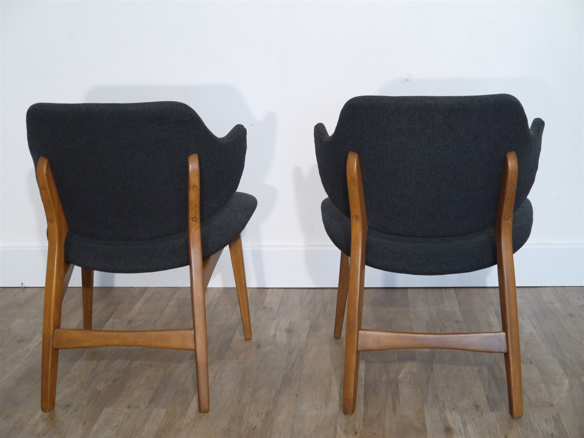 Paire de fauteuils scandinave 1960