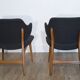 Paire de fauteuils scandinave 1960