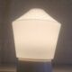 Bauhaus style ceiling light in opaline glass - mid 20th century