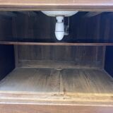 Red marble vanity unit