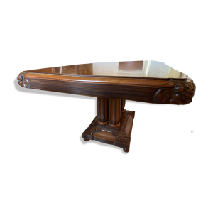 Table marqueterie et