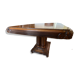 Table marqueterie et sculpture