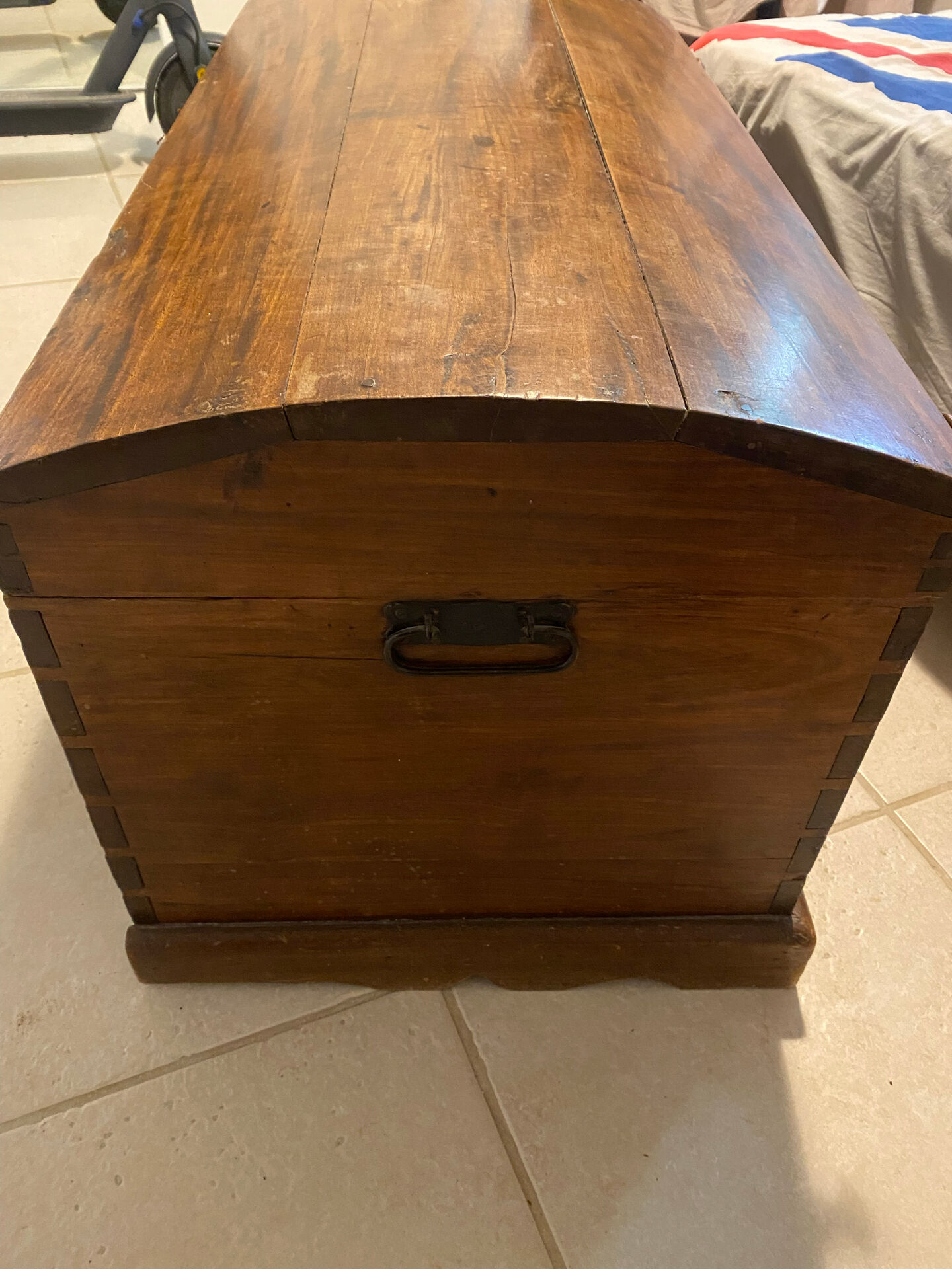 Wooden chest
