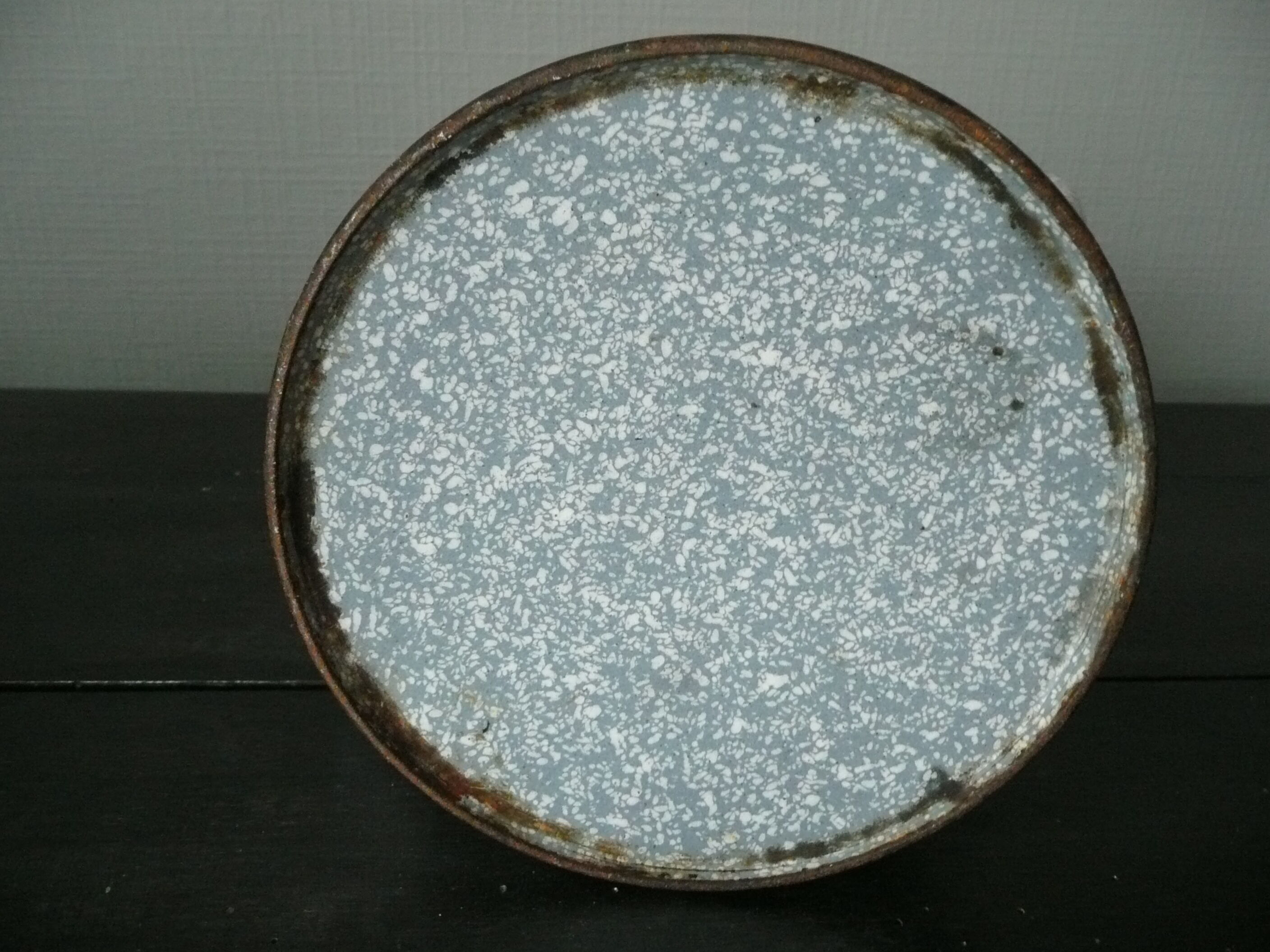 Old enameled coffee maker