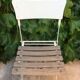 Lot of 2 old garden chairs