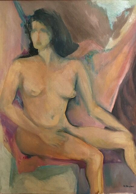 Female nude table