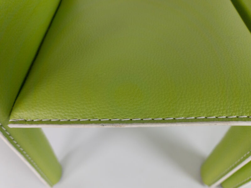 Ensemble de chaises junior vert menthe Style traders fait main 2000