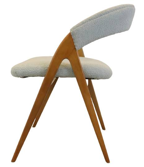 WK möbel style fauteuil / stoel in Teddy 'Mehlmels'