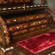 Napoleon III style marquetry cylinder desk