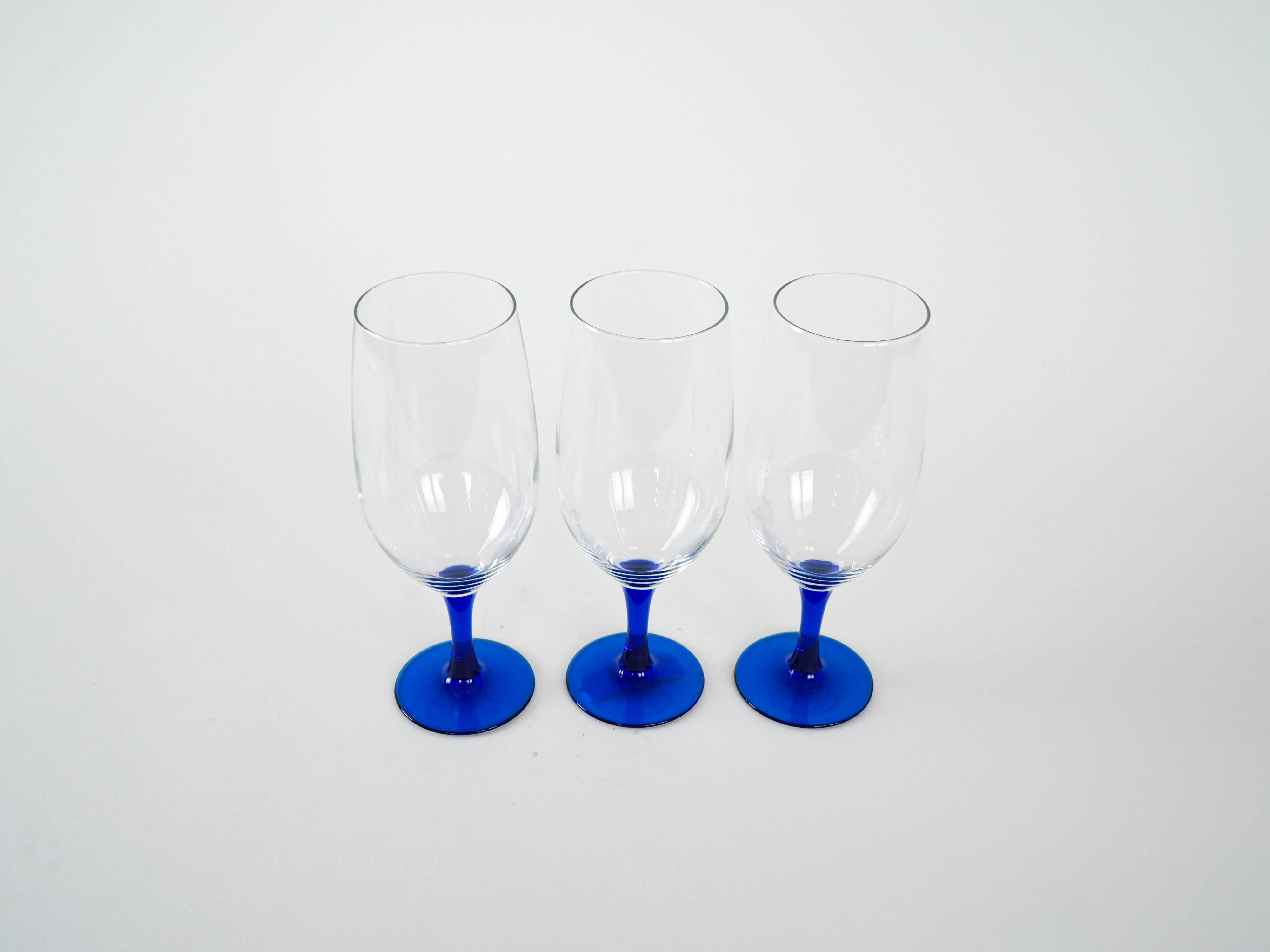 3 verres danois, années 1970