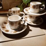 Set of 4 cups bistro espresso