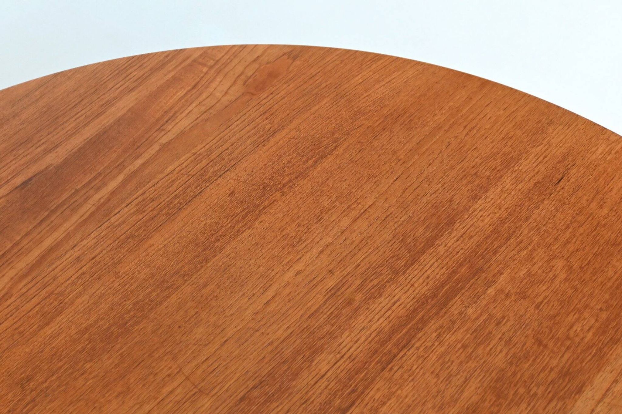 France & Son round dining table in teak Cado Denmark 1960