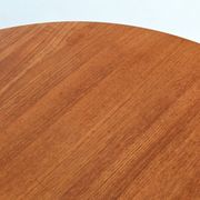 France & Son round dining table in teak Cado Denmark 1960