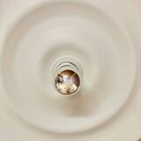 Large Scandinavian design metal wall light.