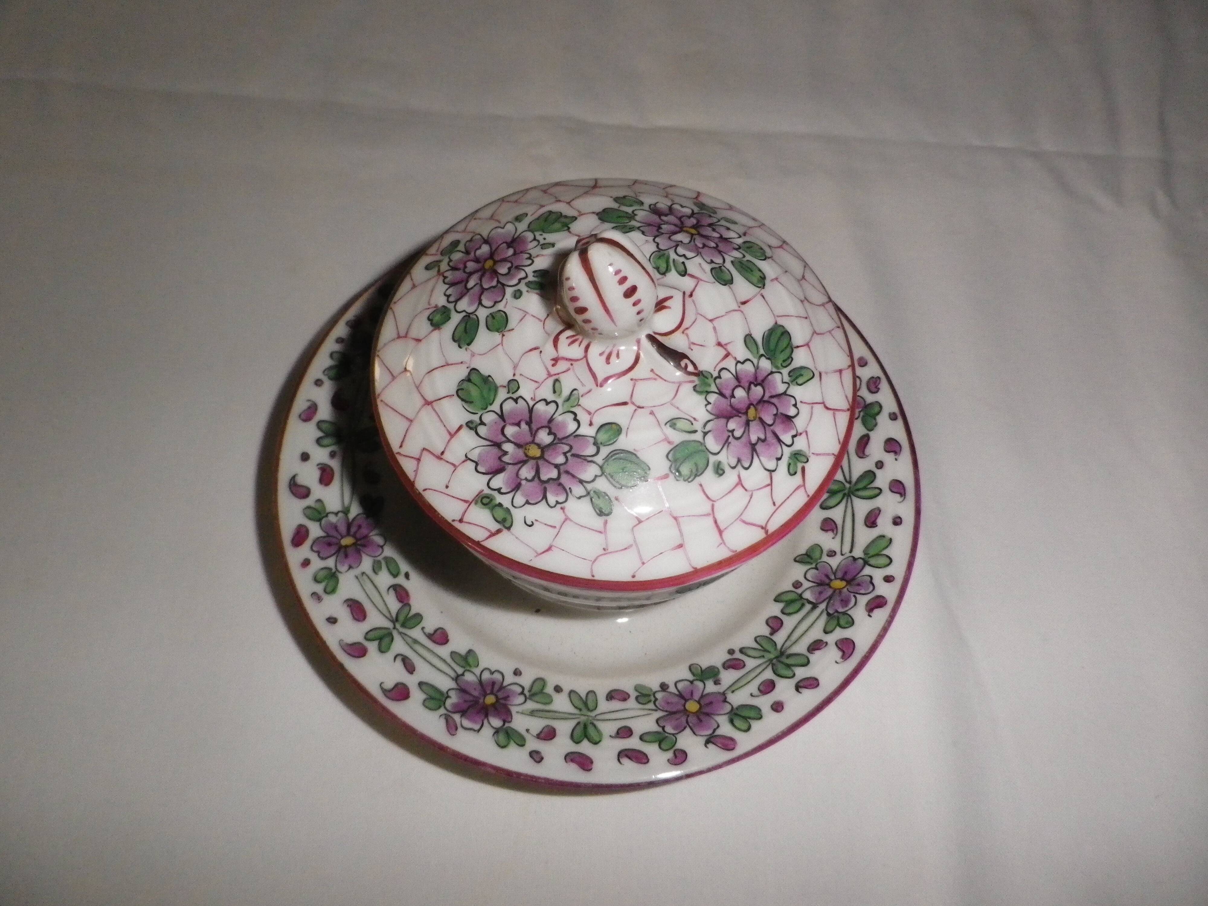 butter or jam dish, Mehun France