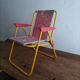 Foldable camping chair for vintage children