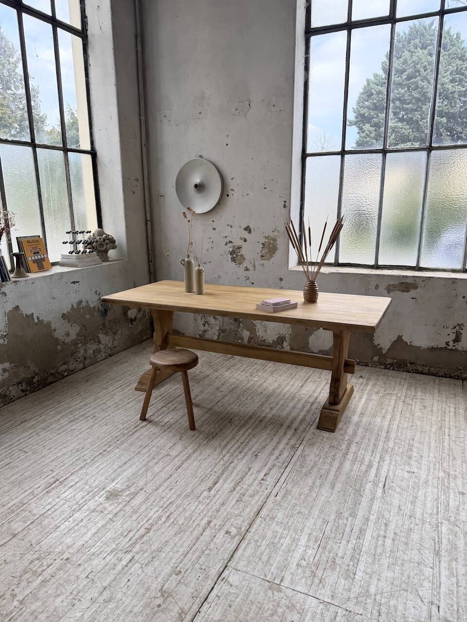 Beech monastery table 2m