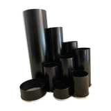 Office organizer wears black metal pencils Deyhle Germany 1970