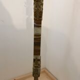 Bronze and onyx coat rack