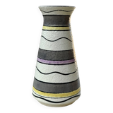 Interesting Bay Keramik ceramic vase, Germany 1970s