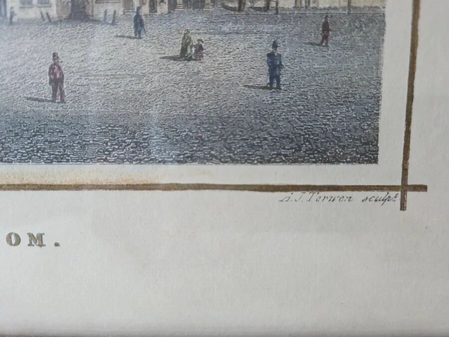 Print of Bergen op Zoom, De Groote Markt