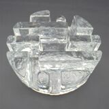 Under the plate, flat heater